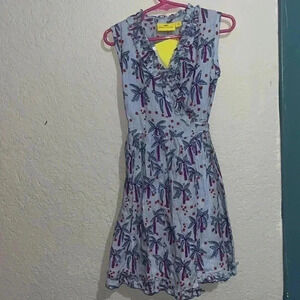 Roberta roller rabbit girls wrap dress size 4t
